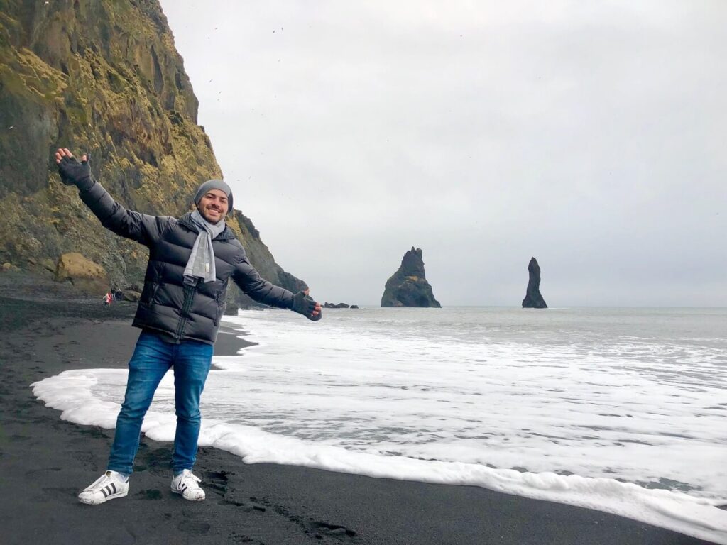 islandia - praias de areias pretas